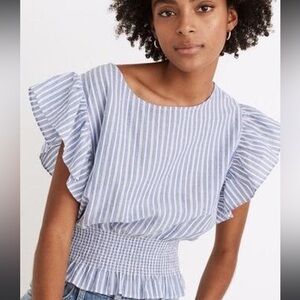 Madewell flutter top size XS